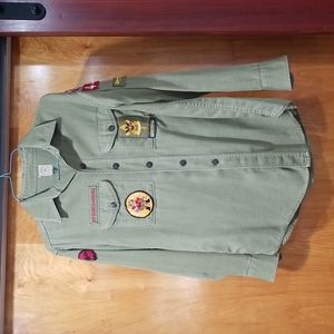Green Boy Scouts of America Official Shirt